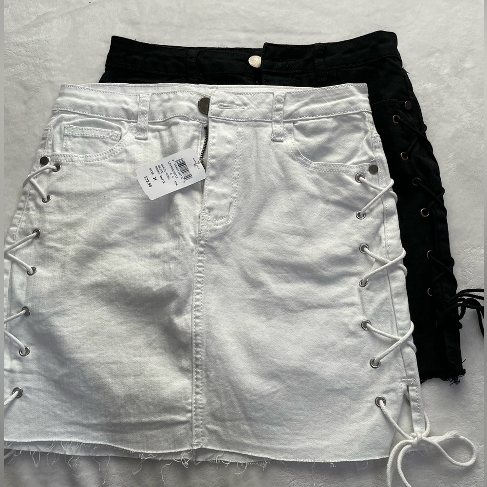 Windsor Denim Mini Skirts